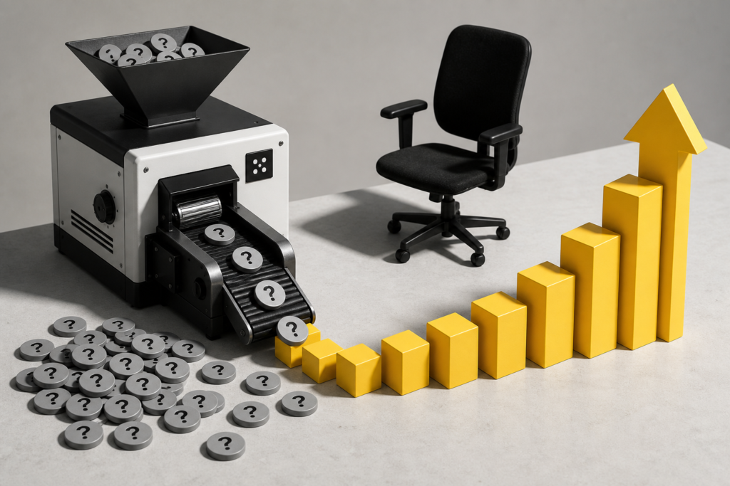 Automated website machine turning uncertainty into steady business growth